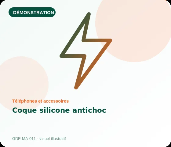 [Démo] Coque silicone antichoc